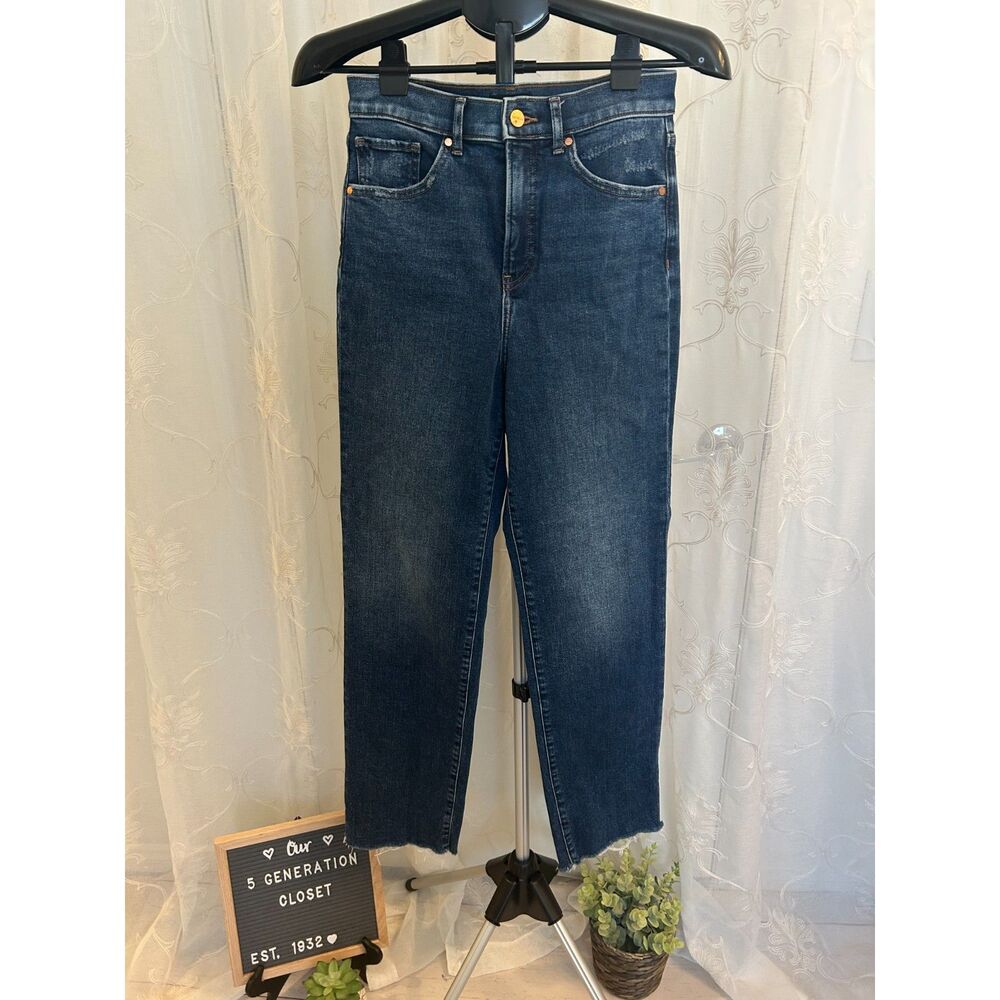 Express Modern Straight Super Highrise Jeans